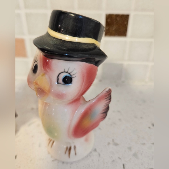 Mcm Kitsch Mr Mrs Bird Shakers - Picture 3 of 7